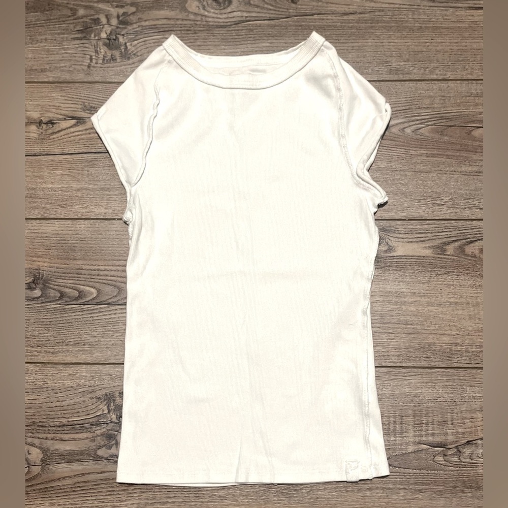 Free people small ivory shirt top - Picture 3 of 3